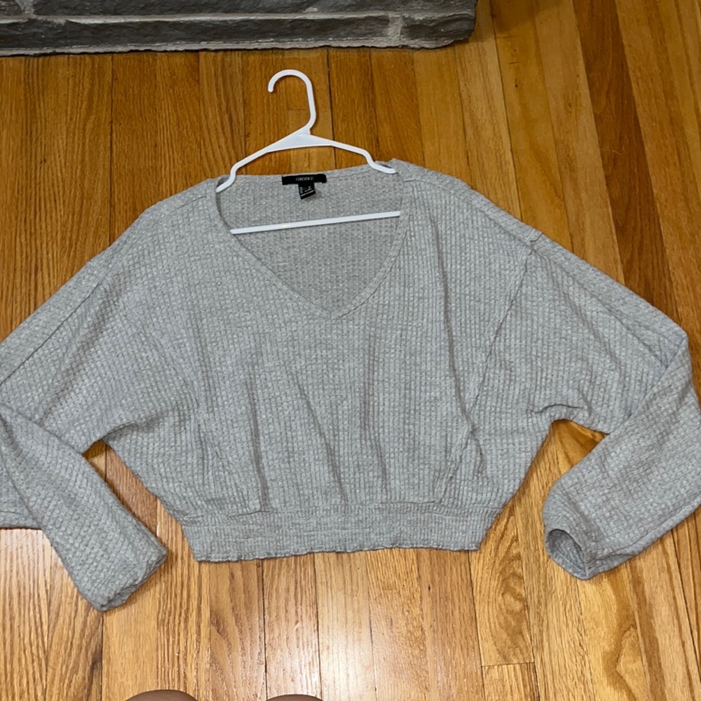 Cropped sweater